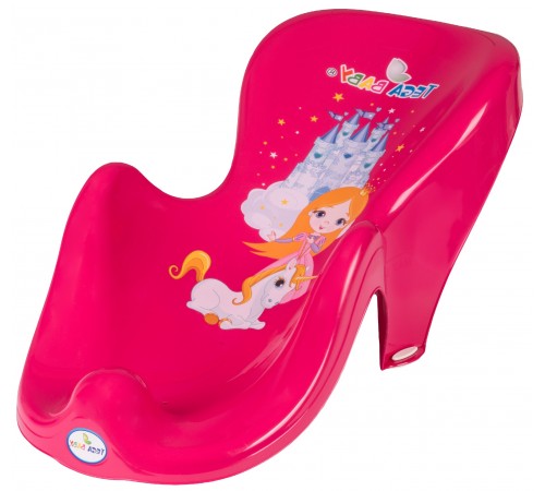 Tega Baby Сиденье для ванны антискользящее «Принцесса» LP-003-123 розовый