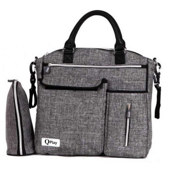 Сумка для мамы PRACTICAL+termobox Q-Play Dark GREY