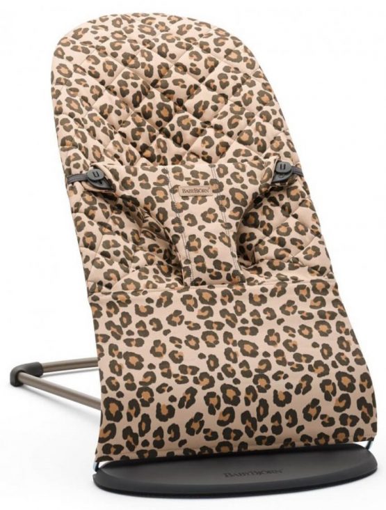 Кресло-шезлонг BabyBjorn Bliss Beige/Leopard, хлопок (006075A)