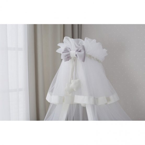 Балдахин для детской кроватки Perina Бамбино (ББ1/1-01.2) Грей