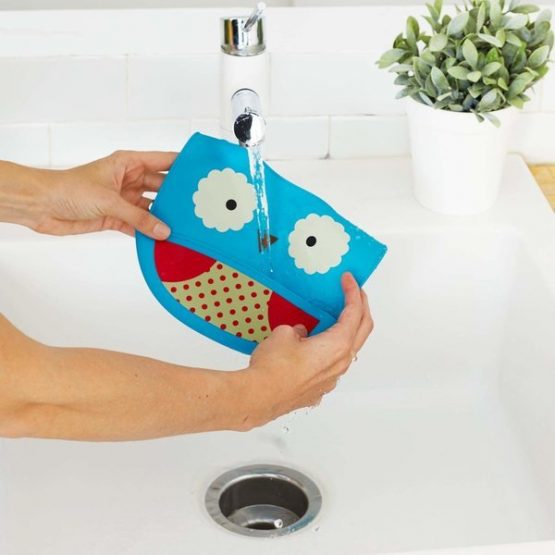 Bavetica de silicon Fold & Go Skip Hop Zoo Bufnita