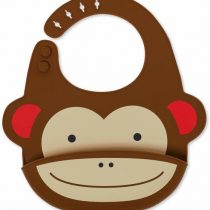 Bavetica de silicon Fold & Go Skip Hop Zoo Maimutica