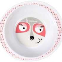 Bol pentru mancare Badabulle Pink Racoon
