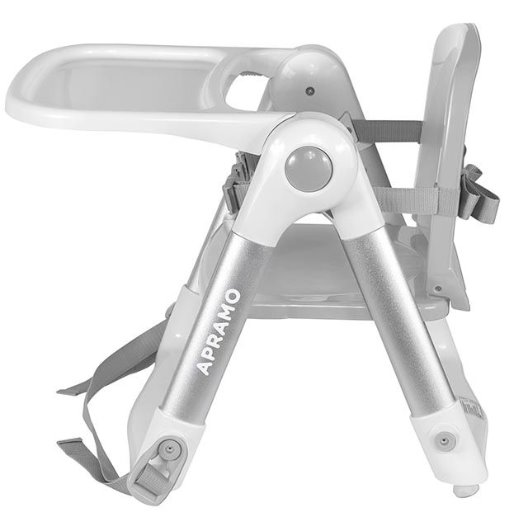 Booster pentru masa pliabil Apramo Flippa Dining Booster Gri deschis