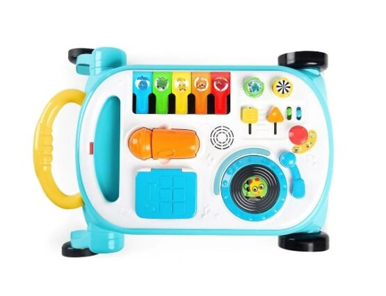 Centru de activitati 4 in 1 Baby Einstein Mix & Roll