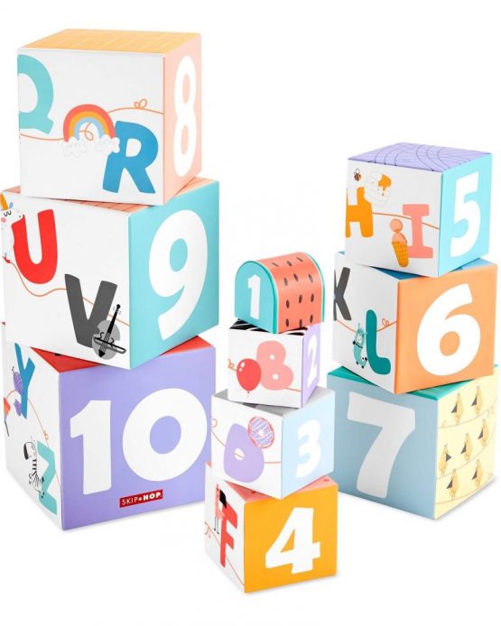 Кубики Skip Hop «Младенцы и алфавит»