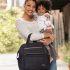 Geanta tip ghiozdan cu deschidere larga Skip Hop Black