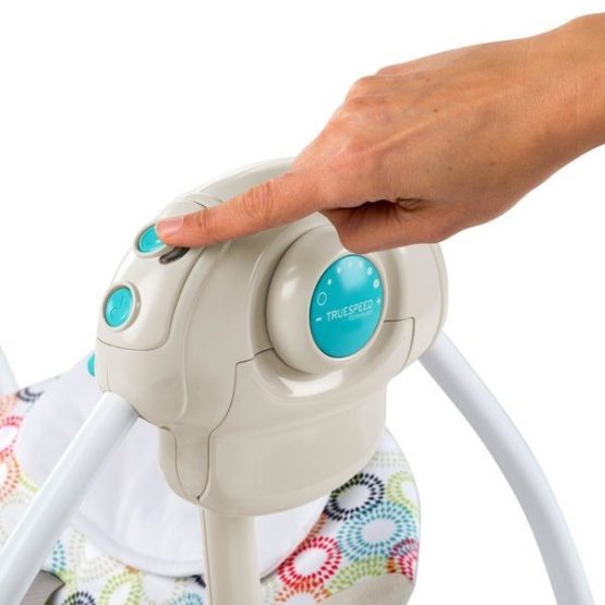 Leagan portabil Bright Starts Petite Jungle