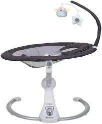 Leagan si balansoar BabyGo Homey Gri inchis