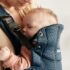 Marsupiu anatomic BabyBjorn Harmony Navy Blue, 3D Mesh