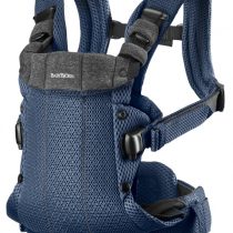 Marsupiu anatomic BabyBjorn Harmony Navy Blue, 3D Mesh