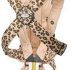 Marsupiu anatomic BabyBjorn One Beige/Leopard cu pozitii multiple de purtare, bumbac