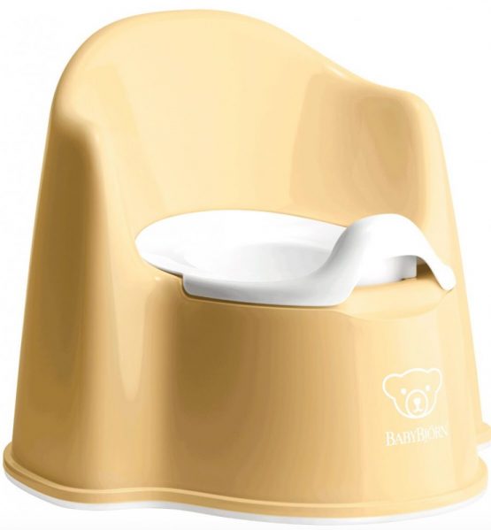Горшок-кресло BabyBjorn Potty Chair Powder Yellow (055266A)