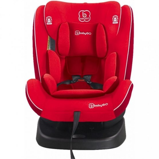 Автокресло с системой Isofix BabyGo Nova 360 Red, 0-36 кг