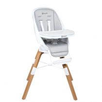 Scaun de masa 360° BabyGo Carou Alb