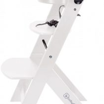 Scaun de masa cu tavita BabyGo Family Alb