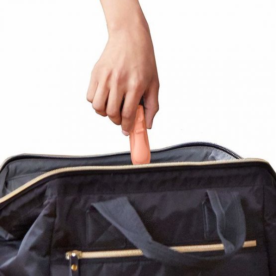 Set 2 lingurite pliabile pentru calatorii Skip Hop Gri Coral