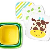 Set 3 cutii pentru pranz Skip Hop Zoo Girafa
