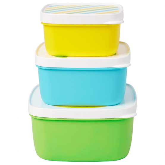 Set 3 cutii pentru pranz Skip Hop Zoo Girafa