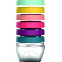 Set 6 recipiente pentru pastrarea hranei Babymoov, 250 ml