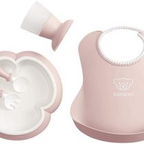 Set pentru alimentatie BabyBjorn Powder Pink