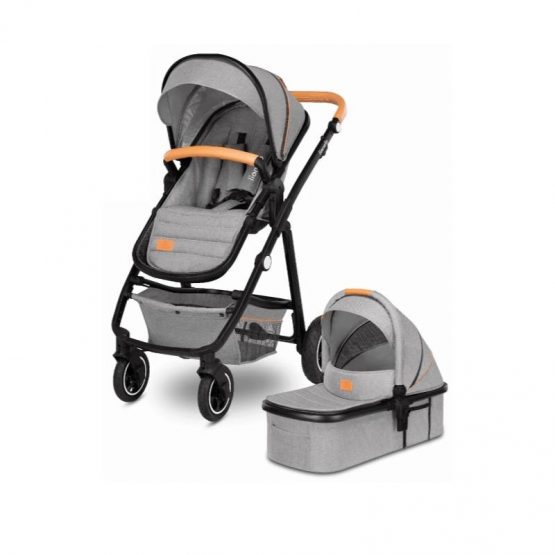 Коляска 2-в-1 Lionelo Amber Grey Stone(PS)