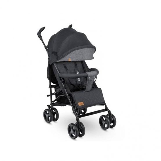 Коляска прогулочная Lionelo Irma Black/Dark Grey(PS)