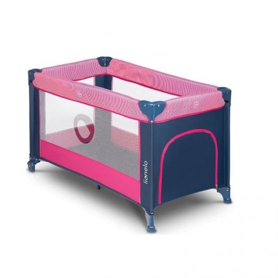Кровать-манеж Lionelo Stefi Pink Rose(PS)