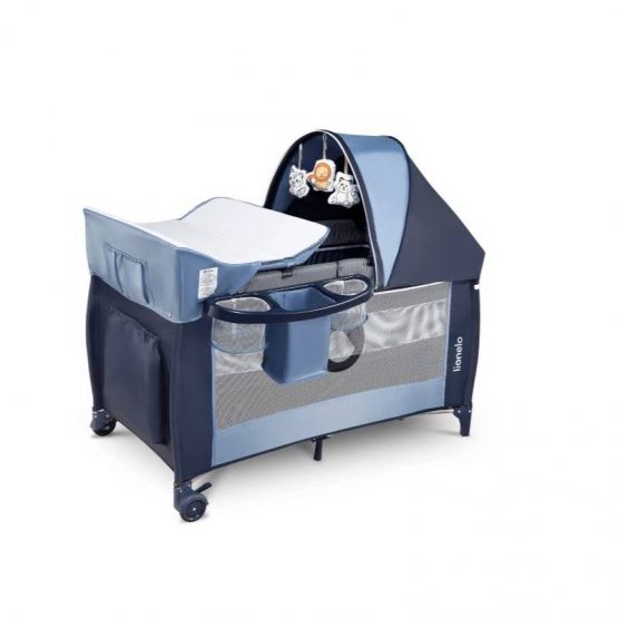 Patut pliabil Lionelo Sven Plus Blue Navy