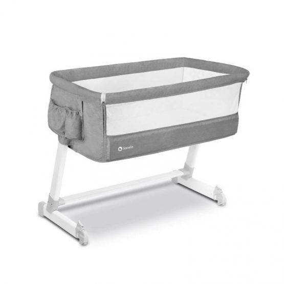 Кроватка-колыбель Lionelo Theo Concrete (распакована)