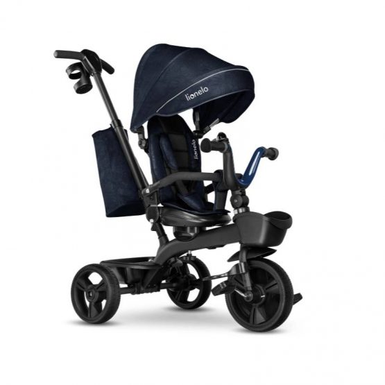 Трицикл с Ручкой Lionelo Kori Blue Navy(PS)
