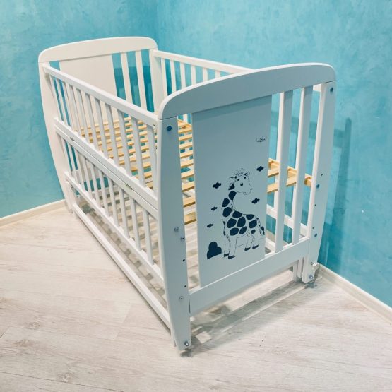 Pătuc Duboc Jiraffe fără sertar, culoarea Alb