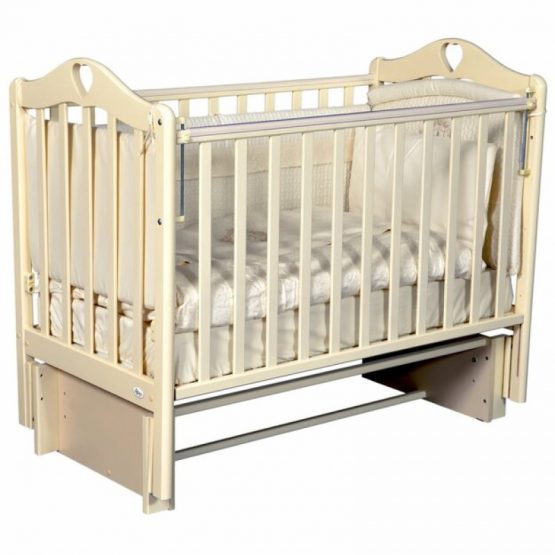 Кроватка Oliver Bambina Plus (1040) без ящика, Слоновая кость