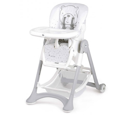 CAM Стульчик для кормления Campione C247/С36 мишка/серый