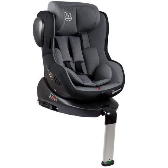 Автокресло с системой Isofix 360 BabyGo ISO 0-18 кг Grey (BGO-2202)