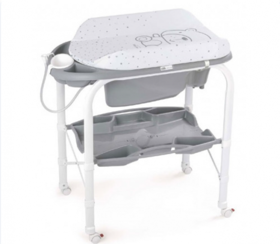 CAM Пеленальный столик Cambio мишка/серый