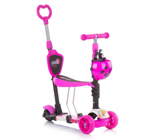 Chipolino Cамокат 3-в-1 Kiddy Evo фиолетовый