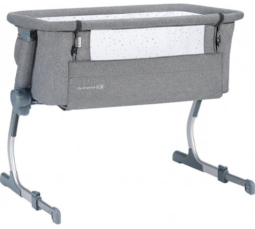 KinderKraft Patut-leagăn Uno Up gri melange