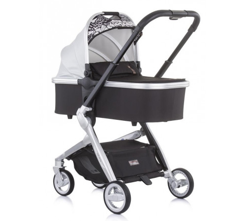 Chipolino Коляска 3-в-1 Emotion белый/граффити