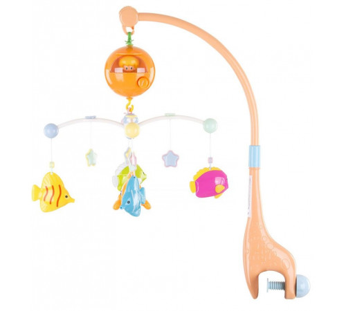 Chipolino Карусель плюшевая «Веселая рыбка»