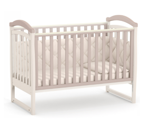 Кроватка детская «Верес ЛД6» без ящика, Капучино