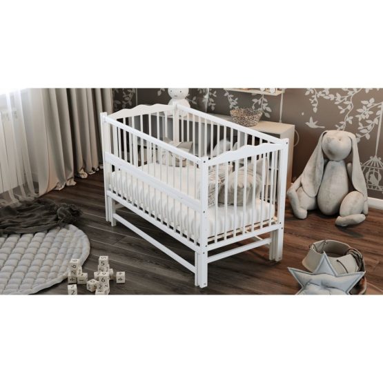 Pătuc Dubok Angelo fără sertar, culoarea Alb