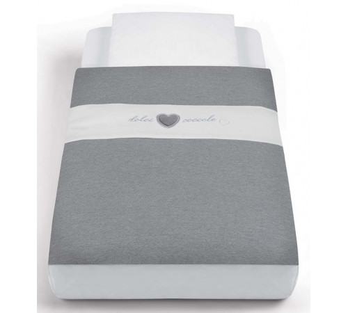 CAM Lenjerie pentru leagăn Cullami gri închis