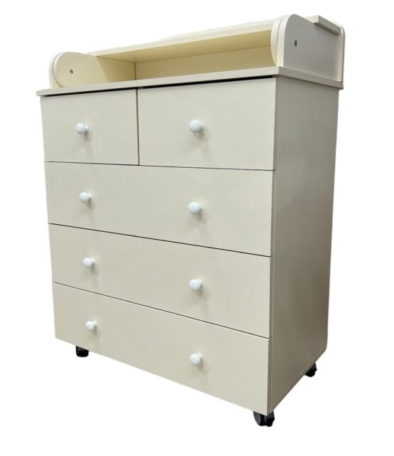 Детский комод Eucalyptus Garry80 Plus (DSK-GP802) Слоновая кость