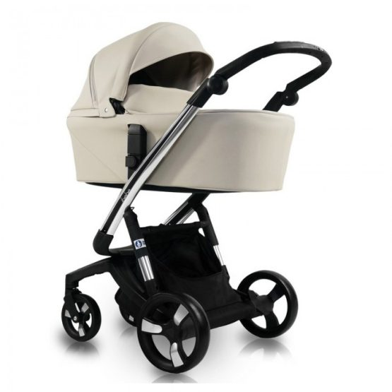 iBebe Коляска 2-в-1 I-Stop Beige Eco Chrome is18