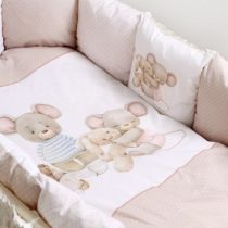 set lenjerie pentru patut oval