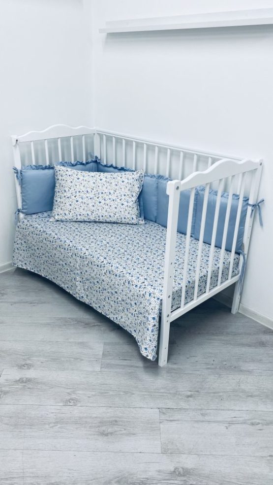 Pătuc Kuzea Olenika fără sertar fara roți, culoarea Alb