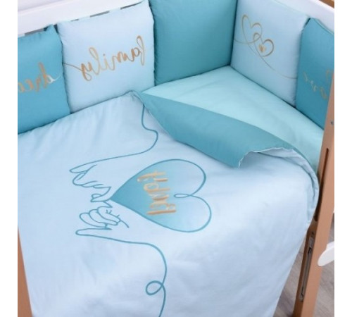 Veres Lengerie de pat „Family dream” (6 ед.)