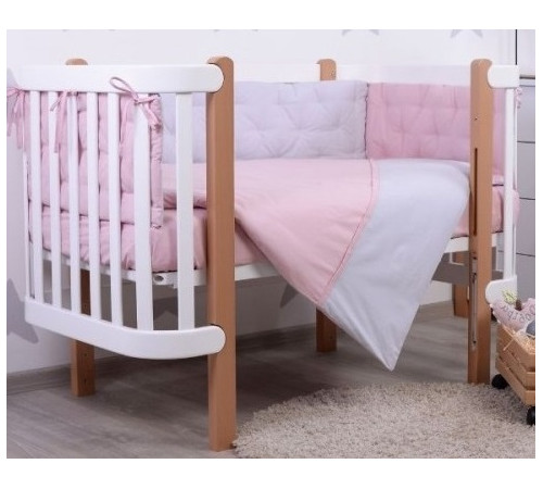 Veres Lengerie de pat „Point pink” (6 buc.)