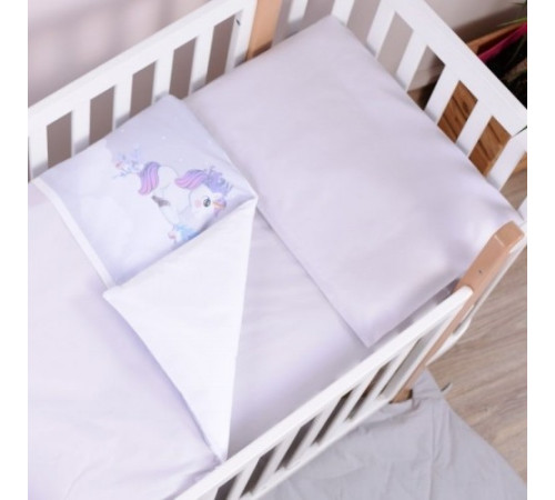 Veres Lenjerie de pat „Unicorn Love” (3 buc.)